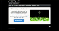 Desktop Screenshot of gestaltequity.com